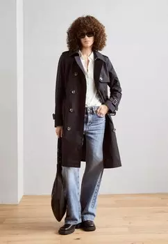 Тренч CLASSIC Esprit, цвет black