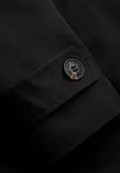 Тренч Cosc Ombre, черный