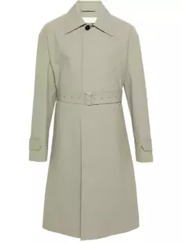 Тренч длины миди JIL SANDER, зеленый
