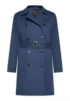Тренч DreiMaster Klassik Between-Seasons Coat, темно-синий