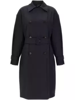Тренч Ebrien MAX MARA, синий