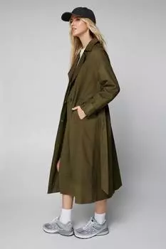 Тренч Essentials Nasty Gal, хаки