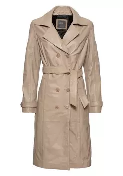 Тренч Gipsy by Mauritius Between-Seasons Coat, бежевый