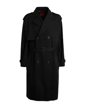 Тренч Hugo Boss, черный