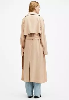Тренч Kikki AllSaints, бежевый кунжут