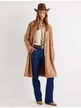 Тренч KOTON Trenchcoat, цвет Kamelfeder