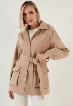 Тренч Lela, коричневый