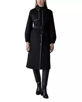 Тренч Mackage Zeva, черный