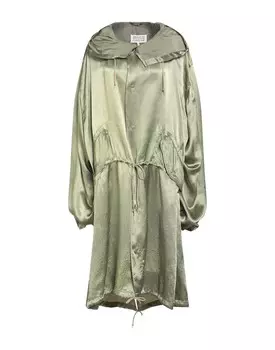 Тренч Maison Margiela, зеленый
