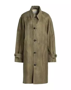 Тренч Maison Margiela, зеленый