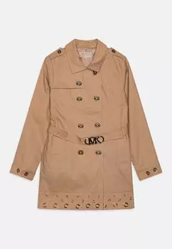 Тренч Michael Kors Kids, бежевый
