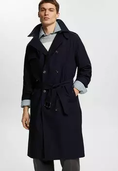 Тренч MIT GRTEL Esprit, цвет navy