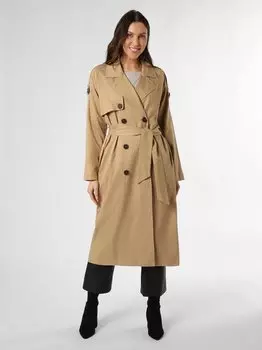Тренч slfnew bren Selected Femme, бежевый