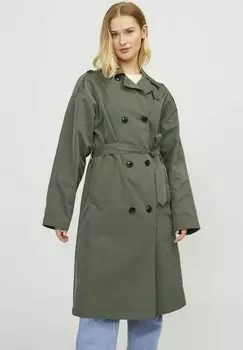 Тренч Sophi JJXX, пыльный оливковый