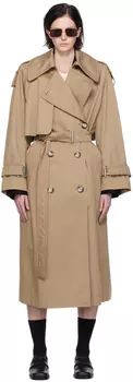 Тренч Sportmax Tan Orlaya