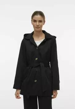 Тренч Vero Moda, черный