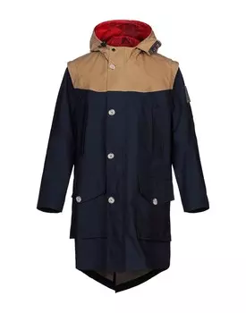 Тренч Woolrich, синий