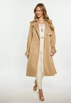 Тренчкот faina, цвет Mottled Beige