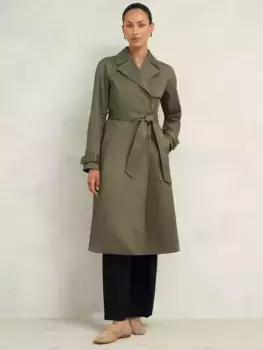 Тренчкот Hobbs Rhian, цвет olive green