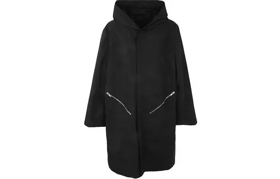 Тренчкот мужской черный Rick Owens, черный