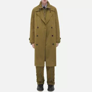 Тренчкот мужской хаки Bottega Veneta
