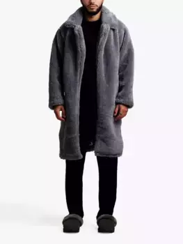 Тренчкот Ony Unisex Oversized Sherpa, цвет smoke