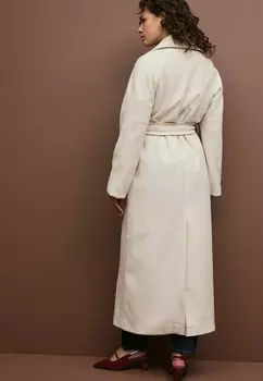 Тренчкот UNLINED BELTED Next, белый