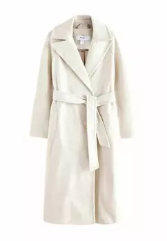 Тренчкот UNLINED BELTED REGULAR FIT Next, белый