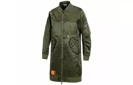 Тренчкот женский зеленый Lining