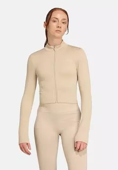 Тренировочная куртка Adidas Performance, бежевый