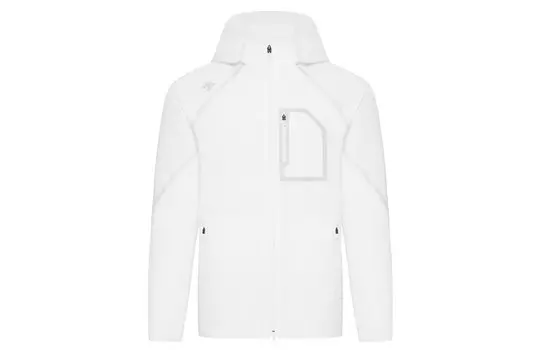 Тренировочная куртка мужская WT-WHITE Descente
