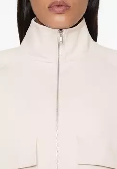 Тренировочная куртка NEOPRENE-EFFECT OYSHO, бежевый