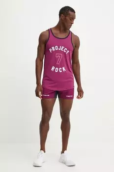 Тренировочная майка Project Rock Under Armour, фиолетовый
