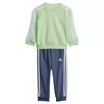 Тренировочный костюм Adidas Essentials, пыльно-синий/светло-зеленый