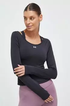 Тренировочный лонгслив Under Armour, черный
