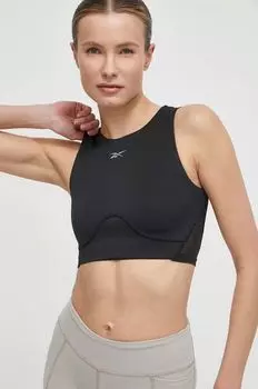 Тренировочный топ Reebok, черный