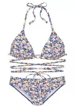 Треугольное бикини BUFFALO Triangle Bikini, синий