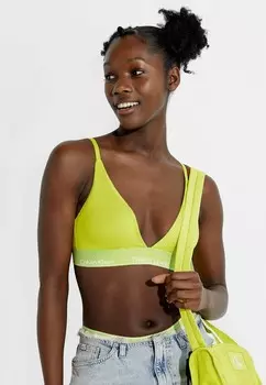 Треугольный бюстгальтер TRIANGLE PRIDE Calvin Klein Underwear, желтый