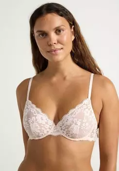 Треугольный бюстгальтер UNPADDED Lindex, розовый