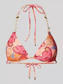 Треугольный верх бикини Guess, розовый