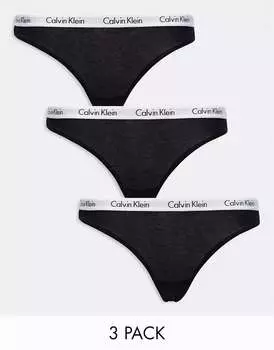 Три комплекта трусов Calvin Klein Carousel