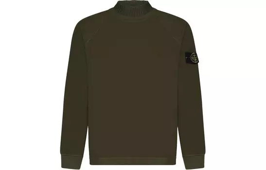 Трикотаж мужской Оливковый Stone Island, оливковый