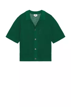 Трикотажная рубашка Evan Obey, forest green