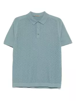 Трикотажная рубашка-поло Corneliani, синий