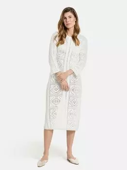Трикотажное платье Gerry Weber, белый