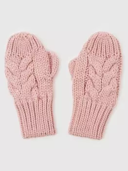 Трикотажные перчатки Gap, розовый