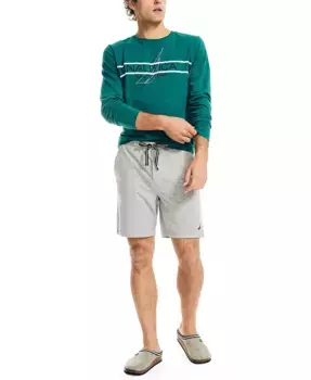Трикотажные пижамные шорты Nautica, серый