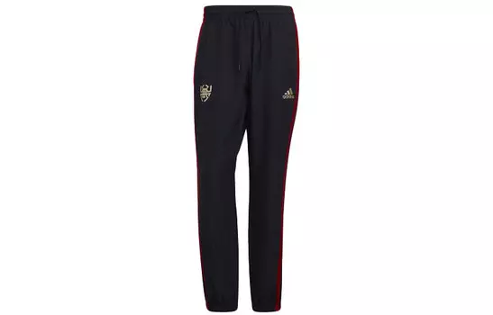 Трикотажные спортивные штаны CNY Collection для мужчин, черные Adidas, черный