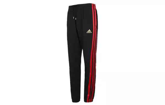 Трикотажные спортивные штаны CNY Collection для мужчин, черные Adidas, черный