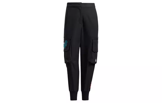 Трикотажные спортивные штаны CNY Collection женские черные Adidas